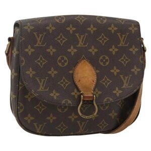 LOUIS VUITTON Monogram Saint Cloud GM Shoulder Bag M51242 LV Auth BA8111